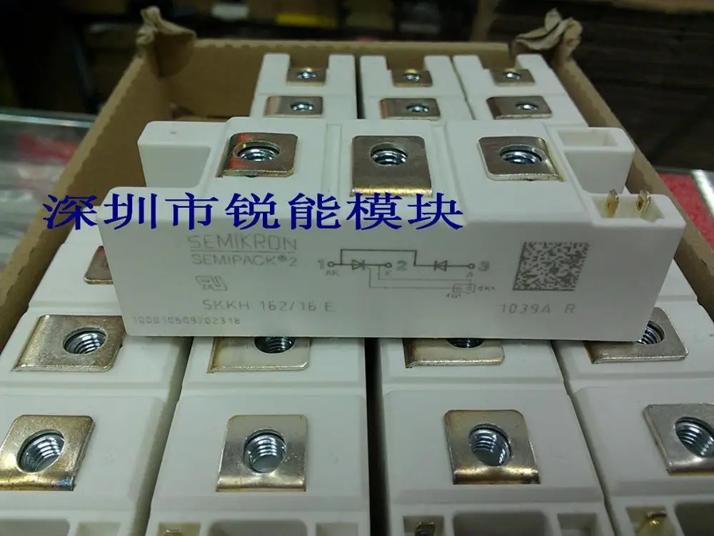 Полууправляемые тиристорные модули SKKH162/16E(162A 1600 V)- RNDZ