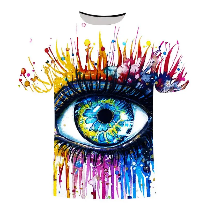 

2020 Summer Hot Sale 3d Printing Creative Pattern Men's And Women's T-Shirts Fashion Hip-Hop Round Neck Short Sleeve Tops