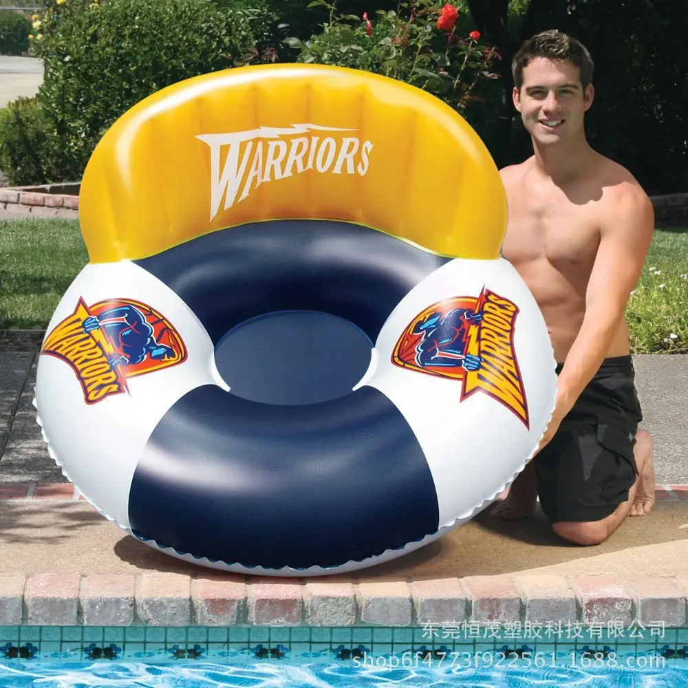 

Profession Customizable PVC Inflatable Single Person Floating Deck Chair Cushion under Adult Water Inflatable Floating Row Custo