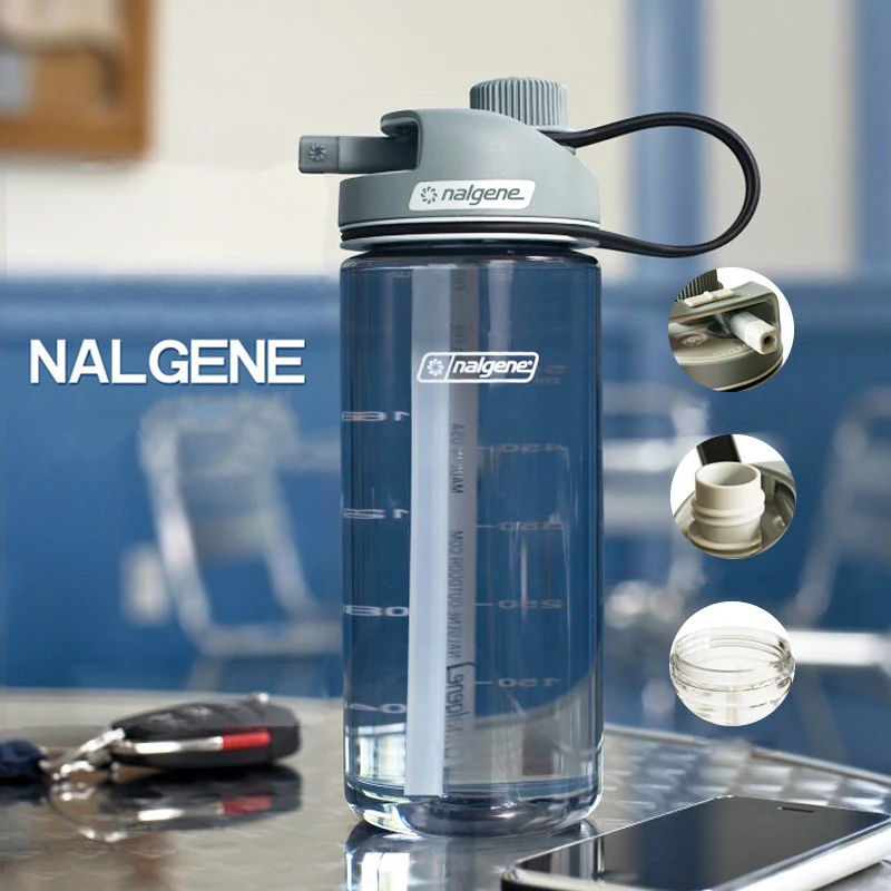 Nalgene открытый спортивный чайник для воды Многофункциональная Пластиковая чашка на присоске 590 мл герметичная походная велосипедная дорожная бутылка