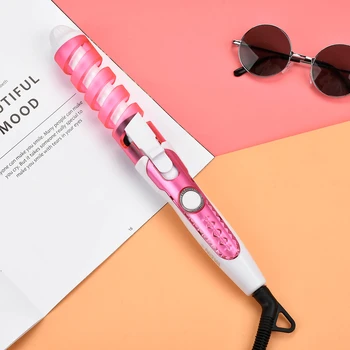 

Professional Hair Curler Magic Spiral Curling Iron Fast Heating Curling Wand Electric Hair Styler Pro Styling Tool