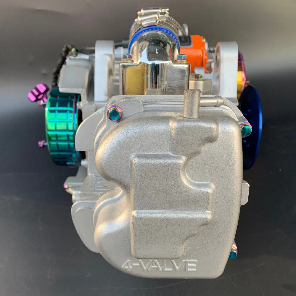 4 valves cylinder head