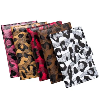 

1Pc 2020 Women Passport Cover Leopard PU Leather Passport Holder Waterproof Unisex The Cover Of The Passport 5 Colors