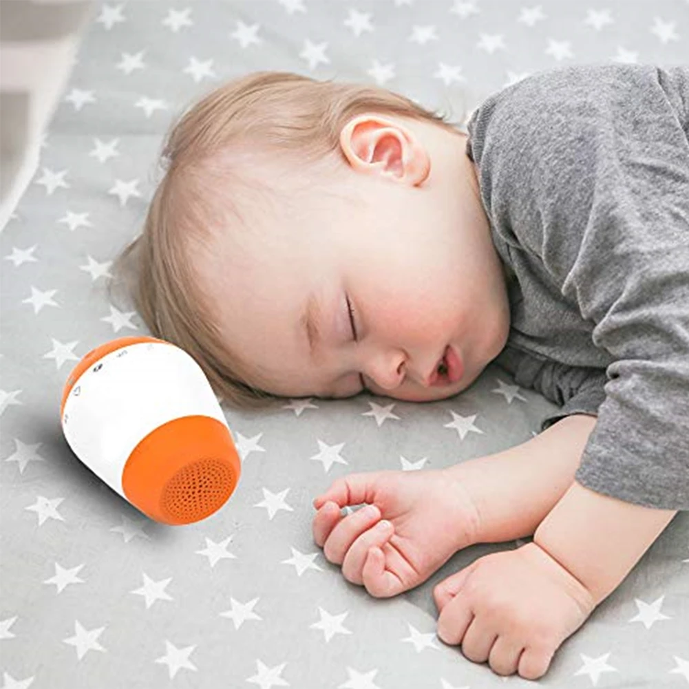 Голосовой Датчик Музыка Младенцы перезаряжаемая терапия звуковая машина портативная умная детская соска для сна белый шум