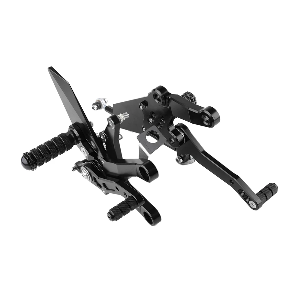 1 пара CNC алюминиевая подставка для ног мотоцикла peg педаль Rearset задний Набор Kawasaki