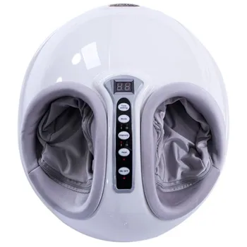 

High Quality Heat Rolling Kneading LED Display Air Pressure Relaxing Shiatsu Leg Foot Massager 110V US Plug White