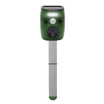 

BEAU-Ultrasound Dog Repeller with Solar Infrared Motion Sensor Animal Repeller For Dogs Cats Birds Rats