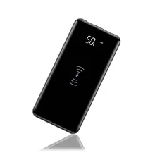 30000mAh QI Беспроводное зарядное устройство power Bank зарядное устройство 30000mAh PoverBank Внешнее зарядное устройство для iPhone 11 pro 6 X XS