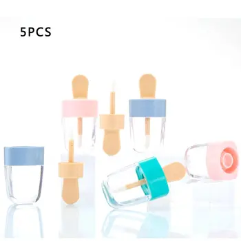 

Ice Cream Diy Lip Glaze Tube Lipstick Empty Tube Injection Transparent Lip Gloss Tube Cosmetic Makeup Tools