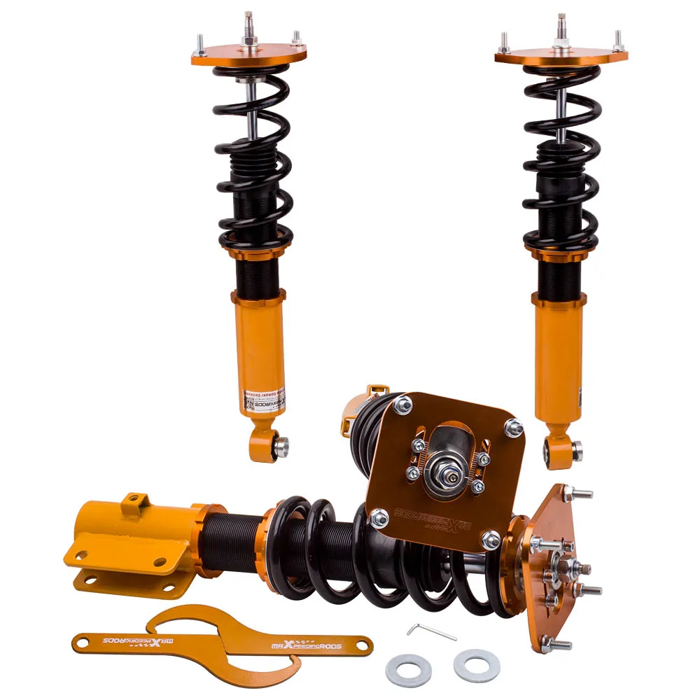 Coilover тюнинг 24 демпфер Подвески Наборы для Mazda RX-7 RX7 MK2 шок FC FC3S 86-91 койловеров