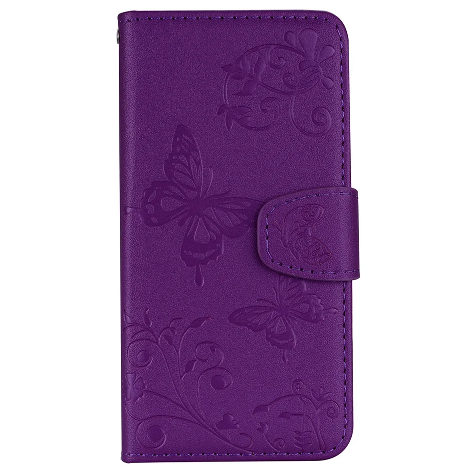 Purple With Mirror Простой стильный кожаный чехол-кошелек для iPhone 11 Pro Max X XS XR 6 6S 7 8 Plus 5 5S SE чехол для телефона Магнитный держатель для карт флип-чехол - Цвет: Purple With Mirror