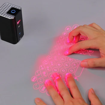 

SeenDa Mini Wireless Projection Virtual Bluetooth Laser Keyboard for Smart phone PC Tablet Laptop Bluetooth Virtual Keyboard