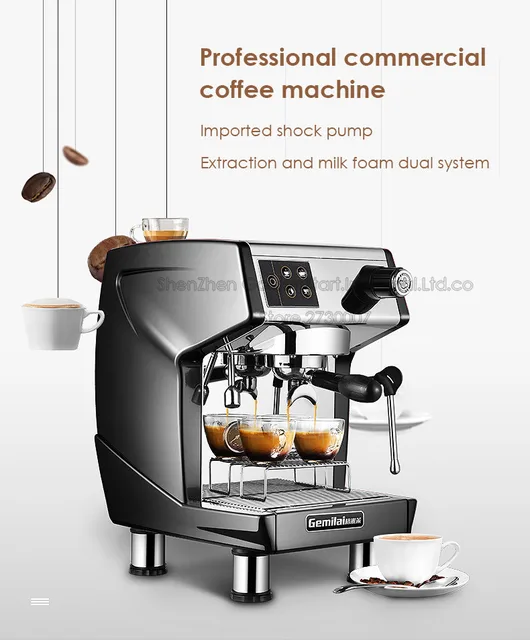 Commercial Automatic Coffee Maker Commercial Coffee Bar Dedicated Espresso  Machine Electric Coffee Machine 100 Cups/H CRM3012 - AliExpress