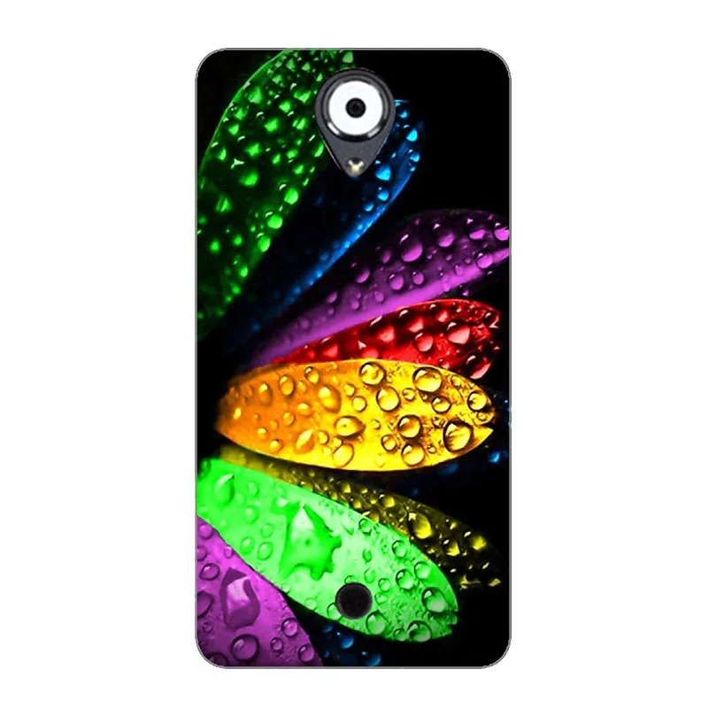 Чехол для Wiko U feel 5,0 дюймов, Роскошный чехол из ТПУ с рисунком для Wiko UFeel, мягкий силиконовый чехол для телефона, защитная задняя крышка Sikn