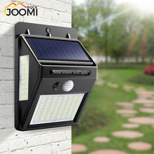 Уличный светильник 100 светодиодный уличный Солнечный светодиодный уличный светильник с датчиком движения светильник S Плаза садовый забор аварийный светильник ing
