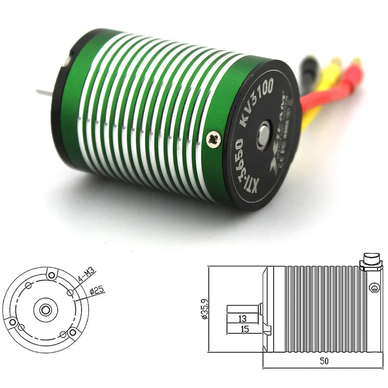 Surpass Rocket Taurus 4268 mit 1850kV für 1/8er Modelle - Team