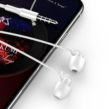 

Deep Sleeping Earphone No Pressure Soft Silicone Headset In-Ear Mobile Phone With Mic Noise Cancelling Headset For Xiaomi iphone