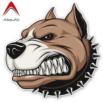 

Aliauto Funny Car Sticker Cruel and Ferocious Dog Auto Accessories PVC Decal for Lifan Toyota Auris Kia Cerato 12cm*15cm