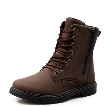 Zapatos De Seguridad para Hombre, Botas De Trabajo para Hombre, De invierno, De cachemira para mantener el calor, suave, tamaño cómodo, 39-44
