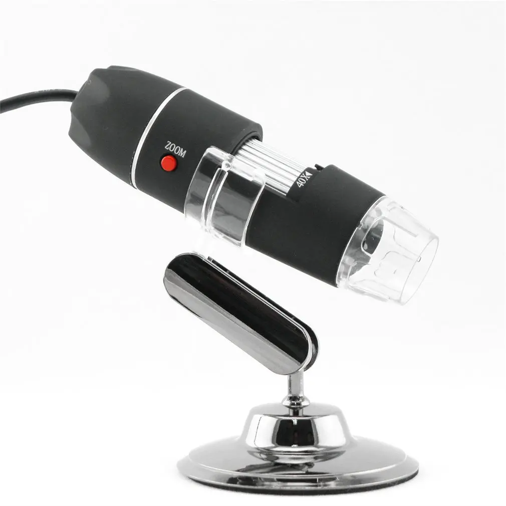 

1000X 8 LED Digital Microscope USB Endoscope Camera LED Microscope Metal Base Portable Hand Held Endoscope for Inspection