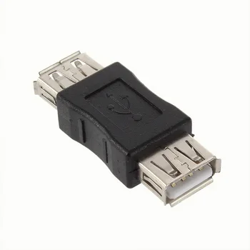 

In stock! USB 2.0 Type A Female to A Female Coupler Adapter Connector F/F Converter Brand Newest Wholesale