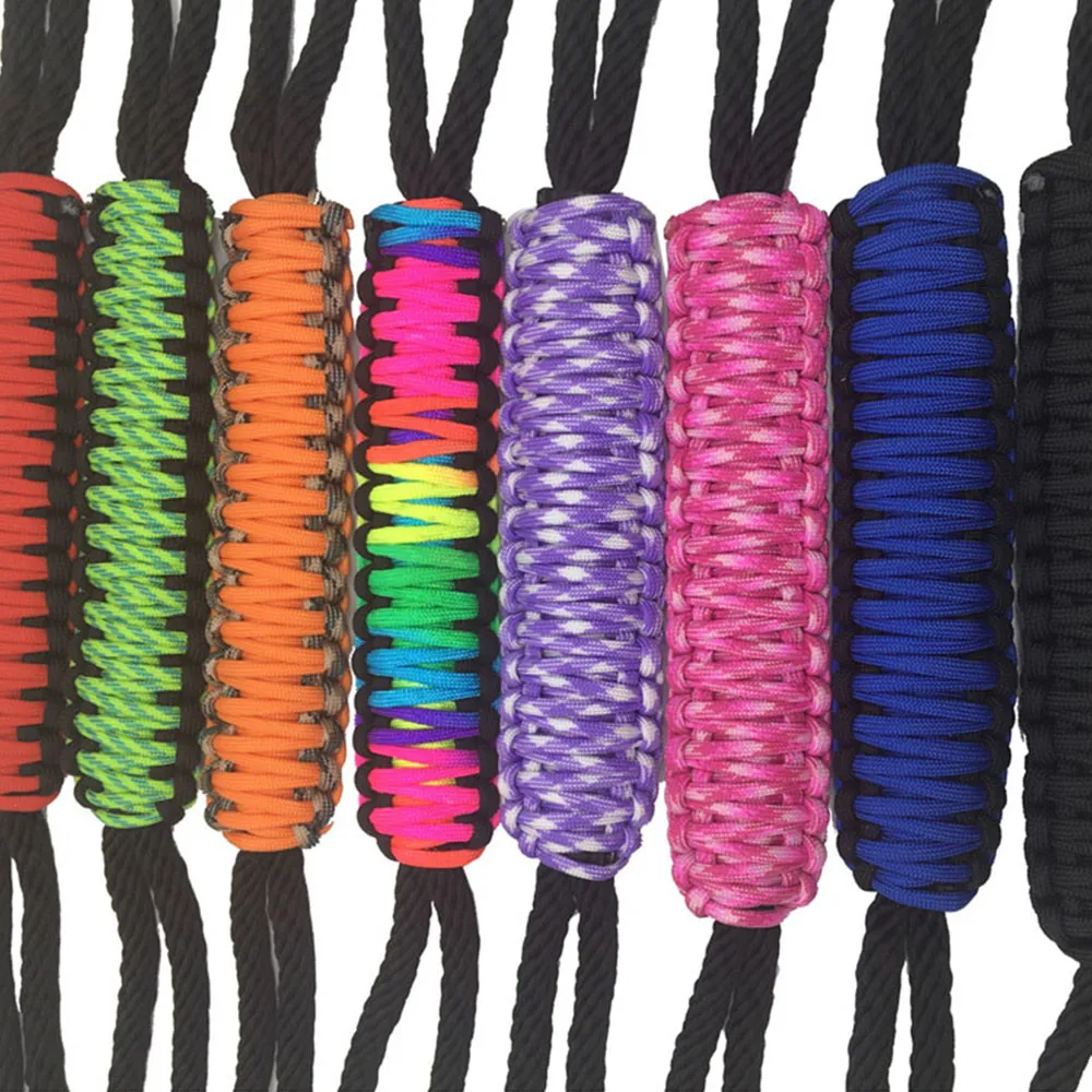 Paracord ручка ручной работы для 20 унций Yeti Ritc стакан Rambler подстаканник спортивный велосипед велосипедные аксессуары Высокое качество Прямая поставка 826