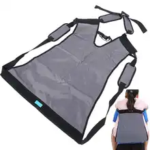 Patient Lift Sling Transfer Belt Nylon Disabled Strap Up Down Stairs Bed Wheelchair Car Moving Transfer Belt For Elderly People