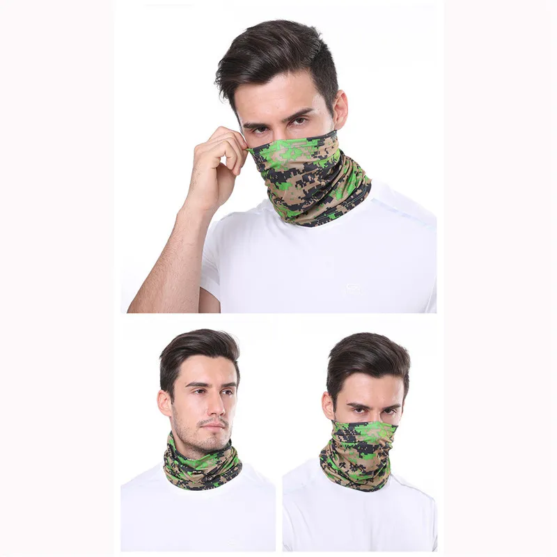 Летний женский шарф для езды на велосипеде с защитой от УФ лучей|Мужские шарфы| |