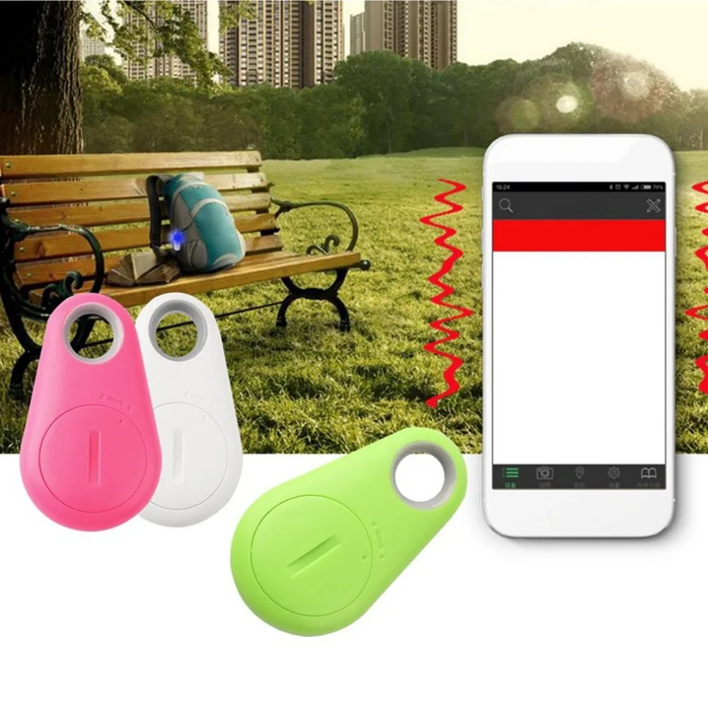  Mini Bluetooth 40 GPS Traker Waterdrop Locator Tragbare Anti-verloren Key Finder Pet Tracker Zwei W