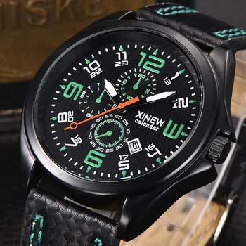 

XINEW 2020 Fashion Men's Sport Watch Men Analog Quartz Watches Waterproof Date Military Multifunction Wrist Watches Men Clock