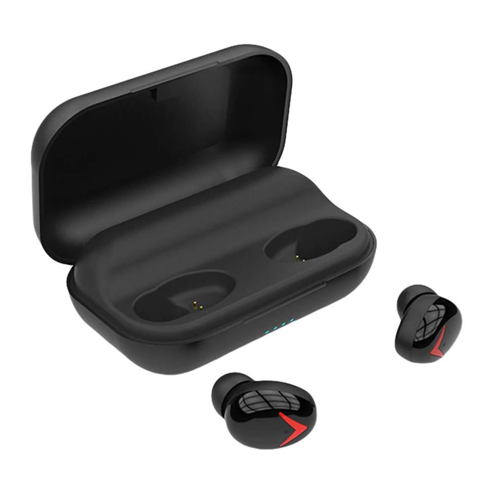 Черный Новинка A8 TWS Touch Bluetooth 5,0 наушники беспроводные наушники водонепроницаемые HD 3D стерео наушники шумоподавляющая гарнитура - Цвет: Черный