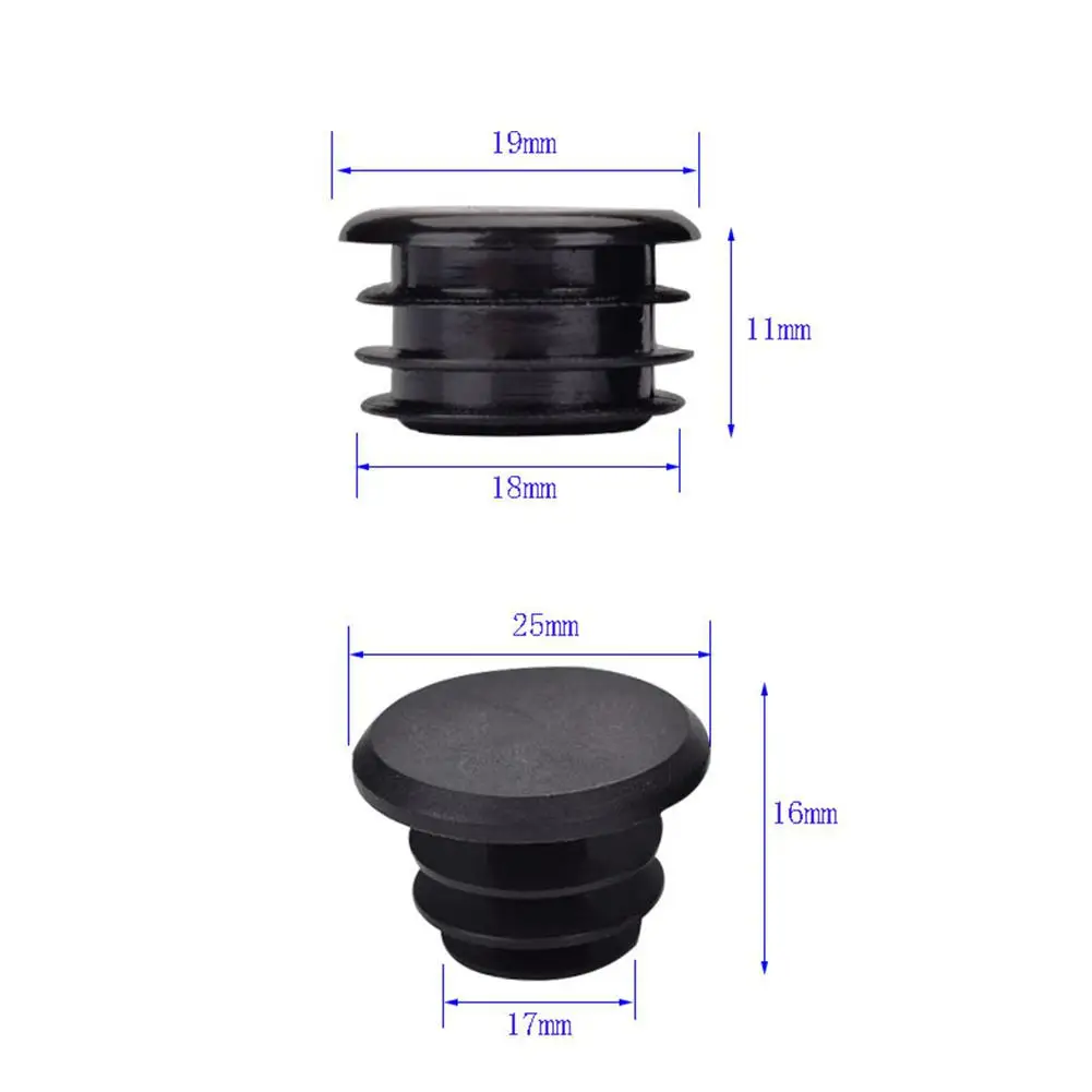 2 шт., велосипедные ручки, наконечник для руля, заглушка для шоссейного горного велосипеда, ручки для горного велосипеда, заглушки, резиновая крышка, защита от пыли