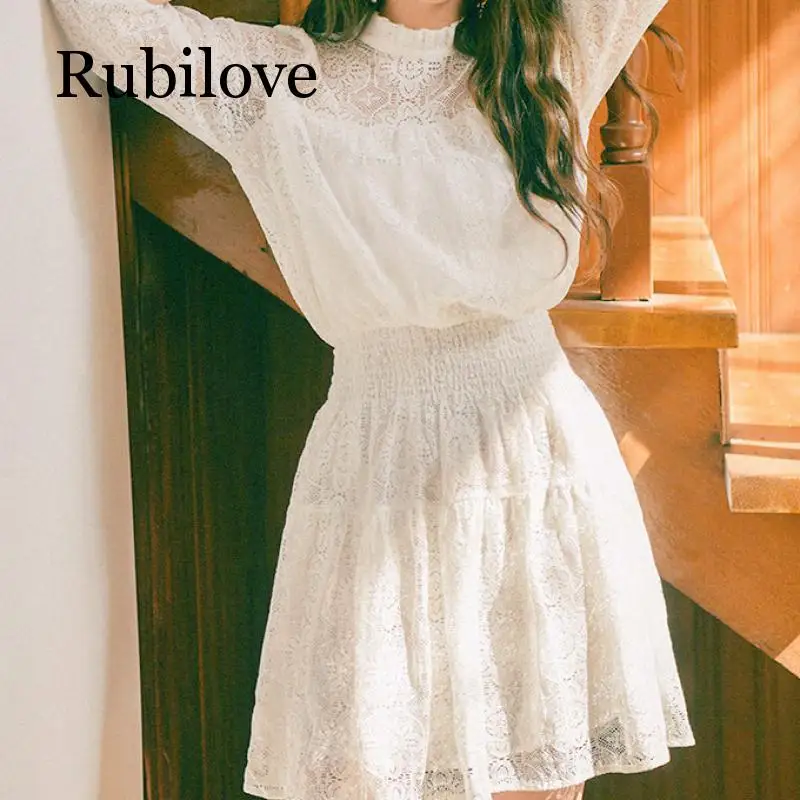 Кружевное платье, элегантное, Vestidos, лето, Vestido, черное, офисное, для женщин, корейское, мини, короткое, Harajuku, белое, ТРАПЕЦИЕВИДНОЕ, Femme ropa mujer
