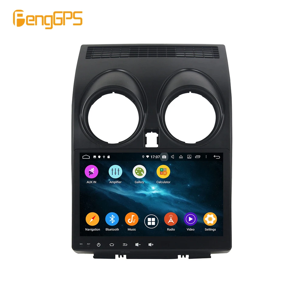10,1 Andr 9,0 4+ 64G автомобильный DVD плеер gps навигация для Nissan Qashqai 1 J10 2006- Авто Радио стерео блок мультимедиа DSP