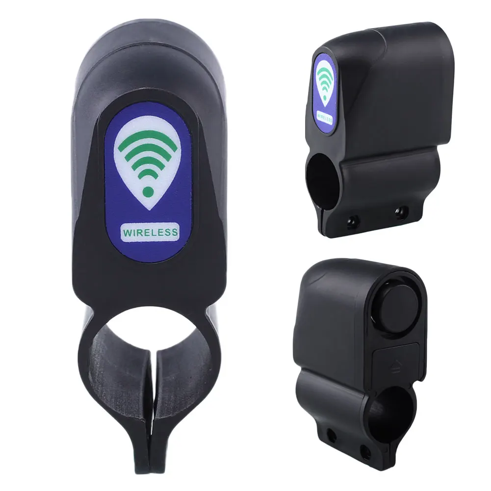 Bicycle Bike Security System Lock Wireless Remote Control Anti-Theft Alarm Alert