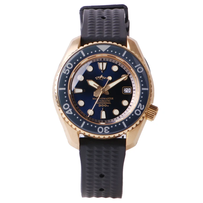 HEIMDALLR Lord Of The Sea SDBX Diver Bronze Watches NH35 Automatic Mechanical Watch Men Sapphire Crystal C3 Luminous Dive Watch 