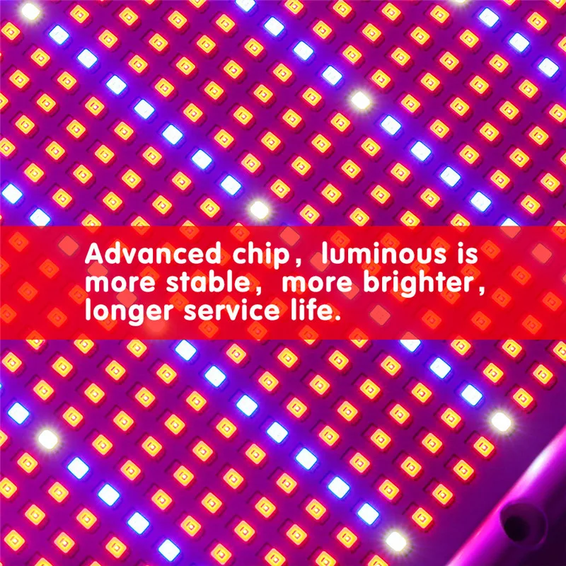 Светосветильник панель для выращивания растений 200 Вт светодиодсветодиодный