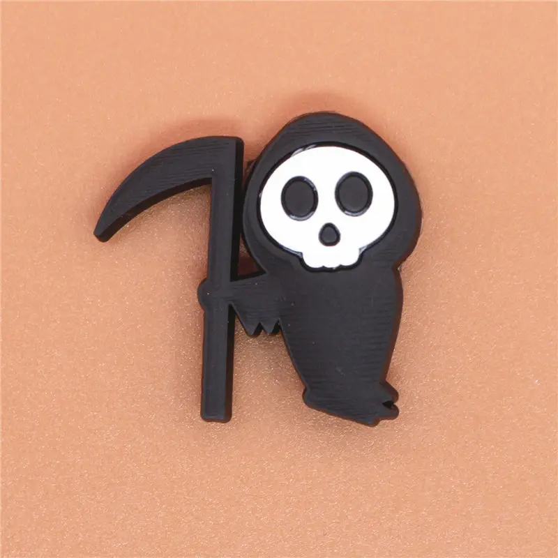 Novel Single Sale Spirited&Away Shoe Charms Accessories Cute No Face man Garden Shoe Decoration for croc jibz Kid's X-mas Gift