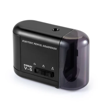 

KeiDAI Electric pencil sharpener,Classroom Pencil Sharpener for 6-8mm NO.2/Colored Pencils,USB/Battery Operated in Office