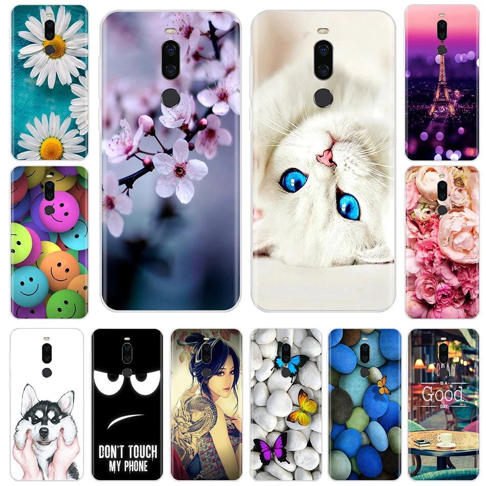 Case for Meizu Note 8 Case Note8 Soft TPU Silicone Protective Phone Shell Cute Cat Back Cover for Meizu M8 Note Cases Fundas cases for meizu belt