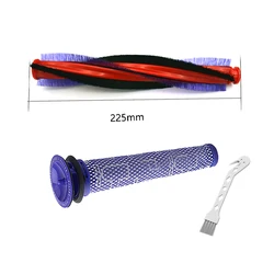 Brosse rouleau à poils 18.5cm/22.5cm, pour DYSON V6 ANIMAL FLUFFY DC59 DC62 SV03 