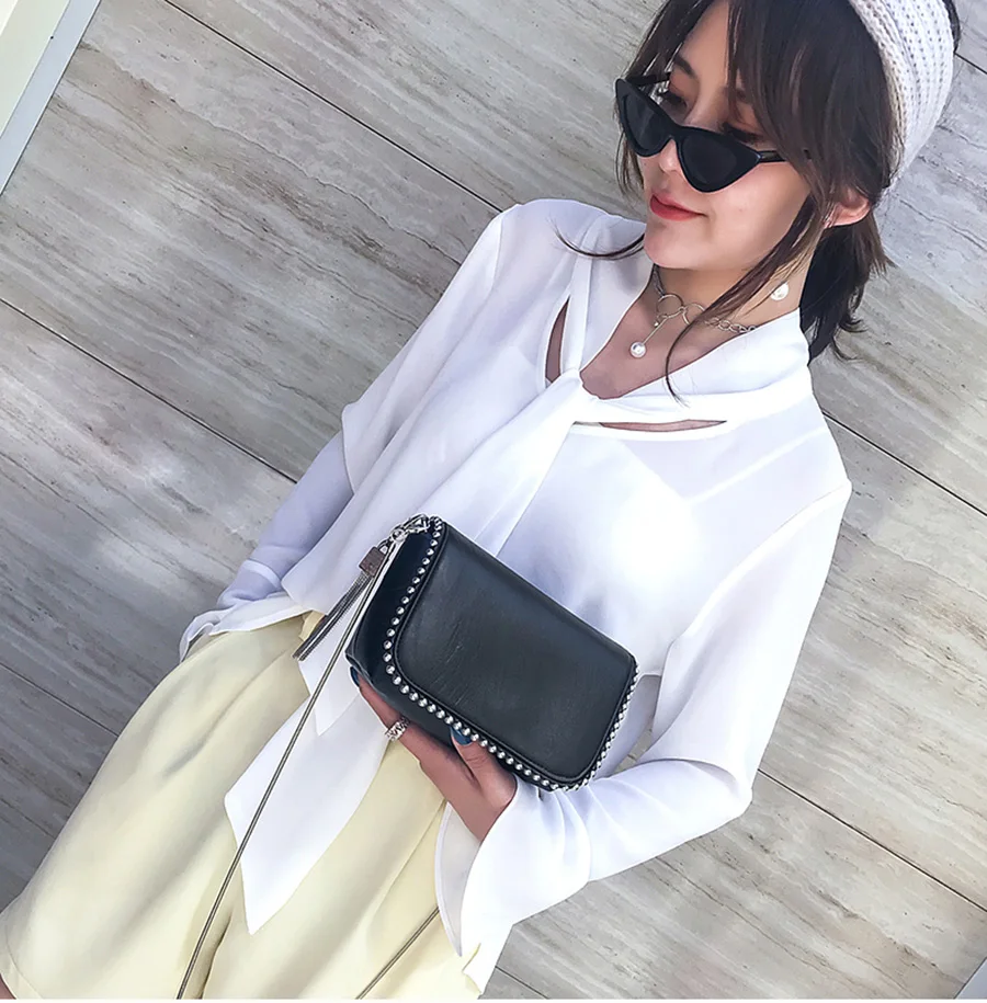 Mara's Dream New Solid Color Female Shoulder Bag Messenger Bag Day Fashion Chain Female Bag Small Square Bag