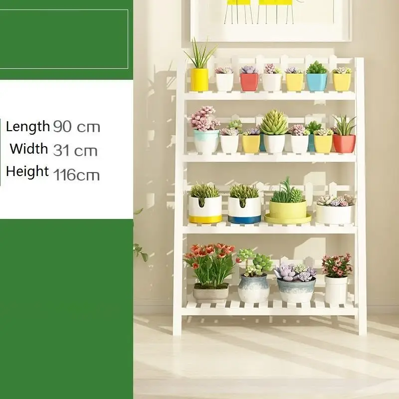 MODEL J Madera Etagere Планте Rak Bunga Balkon для горшка Saksi Standi Крытый открытый балкон Цветочная полка Stojak Na Kwiaty подставка для растений - Цвет: MODEL J