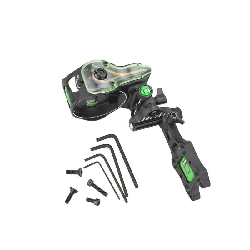 IQ Bowsight 5 контактов стрельба из лука блочный лук прицелы лазер RH LH Отрегулируйте Оптическое волокно микро оптический прицел охотничьи аксессуары для стрельбы