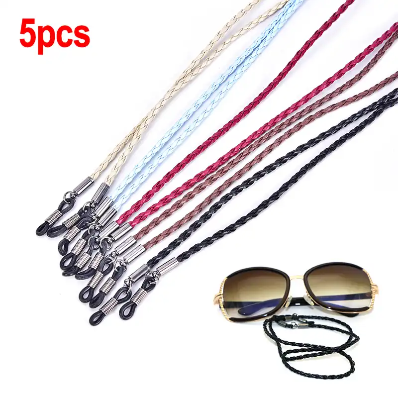 Lot Silicone Lanyard Retainer End Loop Connector Kit for Glasses Holder Cord