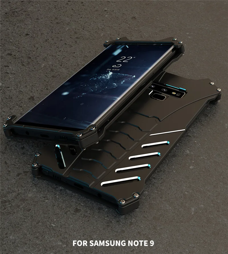 Противоударный алюминиевый чехол с Бэтменом для samsung Galaxy Note 9 10 8 FE S10 Plus S10E чехол для телефона металлический бампер корпус Fundas чехол