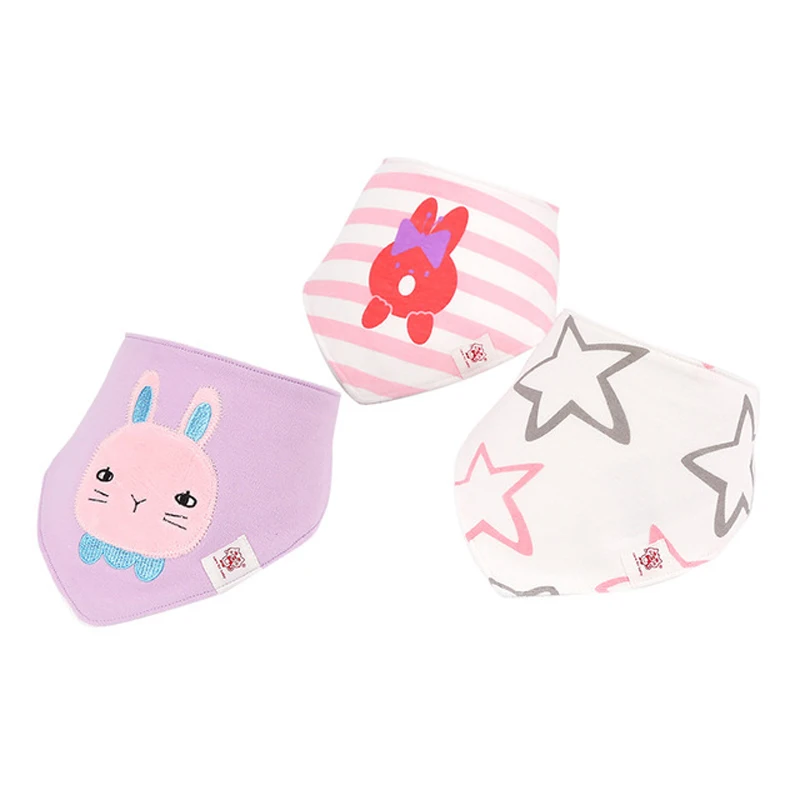 Детские слюнявчики шарф муслиновые Слюнявчики 3 упаковки новорожденный мальчик