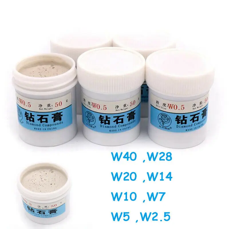 0.2540 Micron Diamond Polishing Lapping Pastes Compound Abrasive 50
