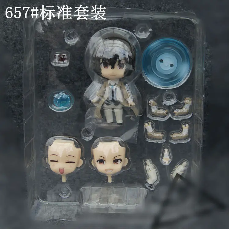 10 см Nendoroid Bungo бродячие собаки 657 676 дазай Осаму накахара чуя фигурка модель игрушки