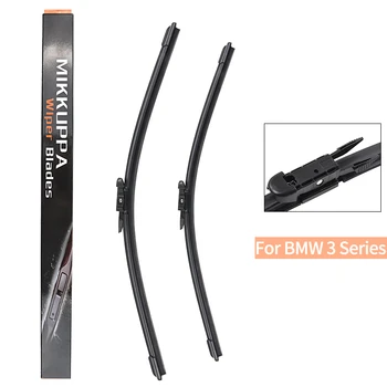 

Mikkuppa Front Wiper Blade For BMW 3 Series E36 E46 E90 E91 E92 E93 F30 F31 F34 G20 1990-2018 Auto Car Accessories